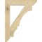 Ekena Millwork Balboa Slat Rough Sawn Bracket, Douglas Fir, 4"W x 26"D x 34"H BKT04X26X34BOA06RDF - alternate 2